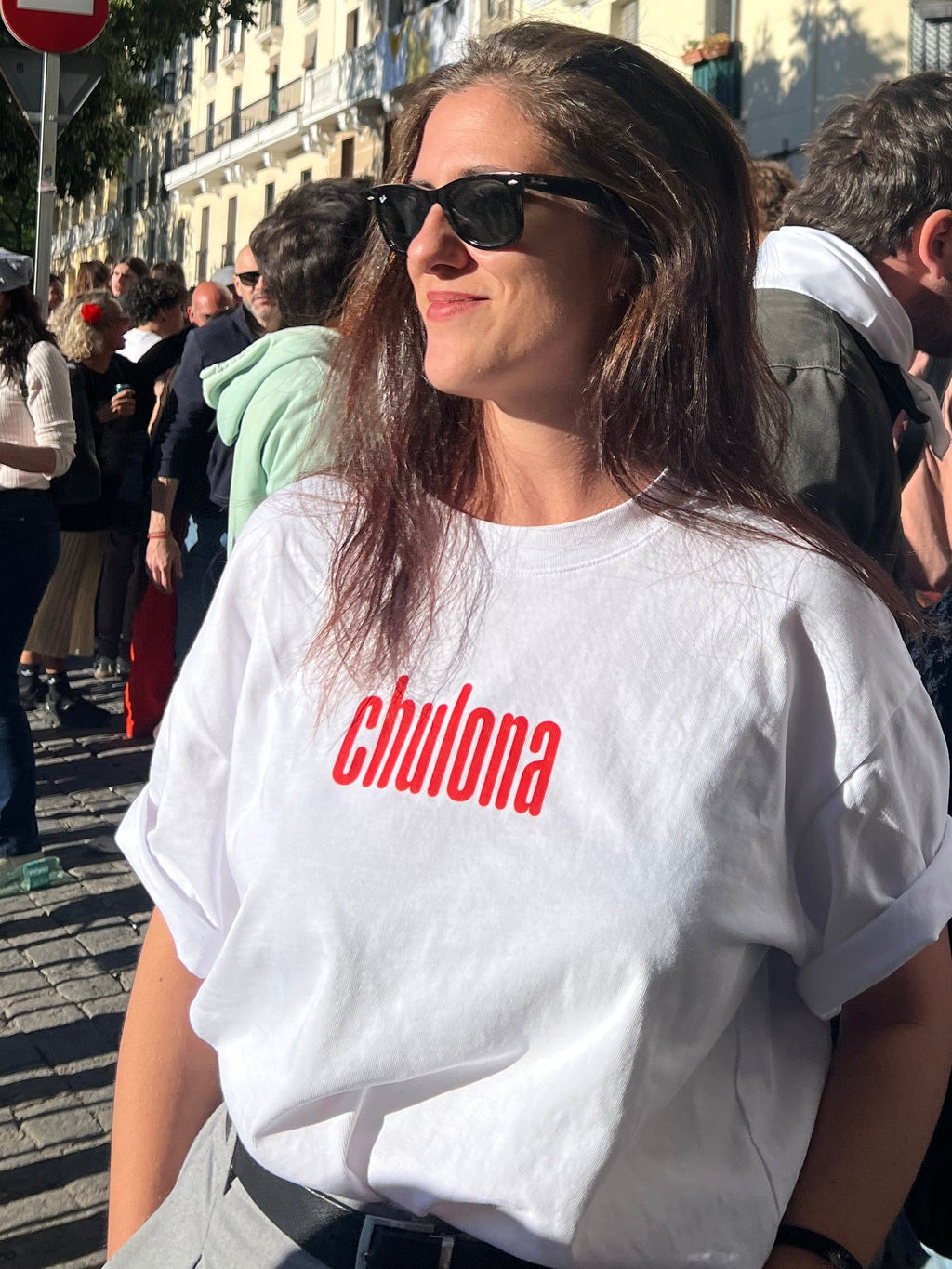 Camiseta oversize Chulona